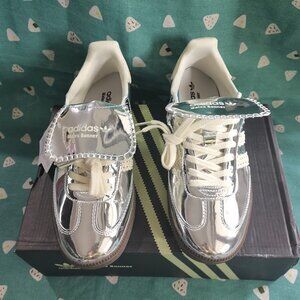 Adidas Silver Derby Shoes